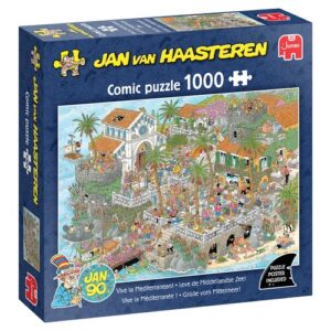 Legpuzzel Jumbo Jan Van Haasteren Leve de Middellandse Zee (1000) Verwacht 5 September 2026 via gezelspel.nl